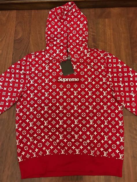 lv supreme hoodie price|authentic louis vuitton supreme hoodie.